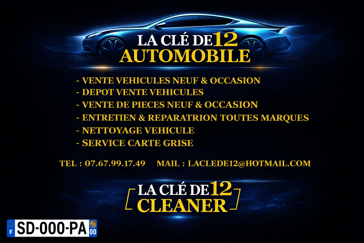 Garages / mécaniciens — La cle de 12 automobile